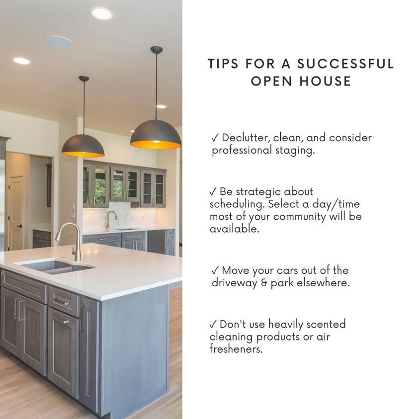 Tips for a successful open house